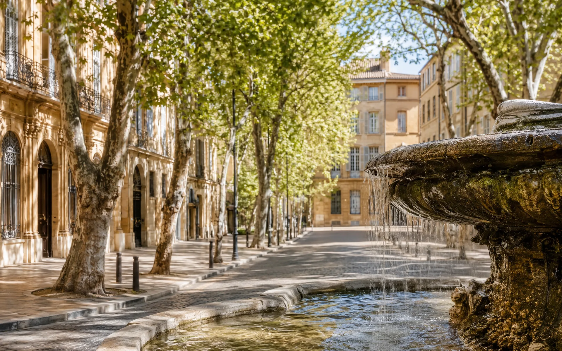 Architecture et lumière à Aix-en-Provence