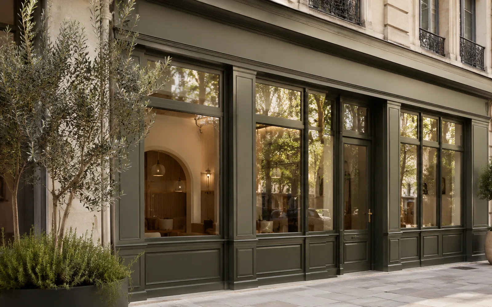 Façade d’un local professionnel