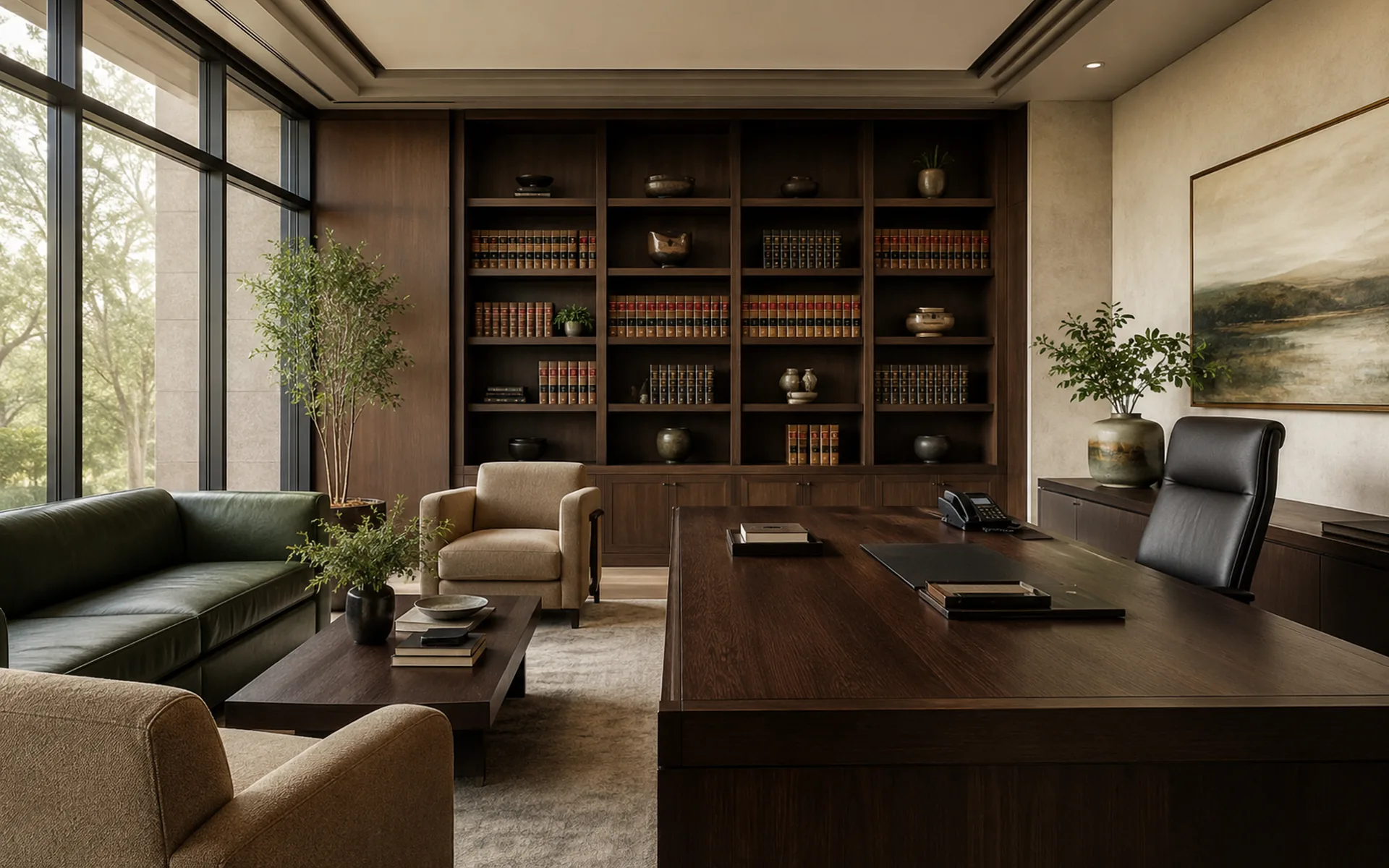 Bureau de cabinet contemporain