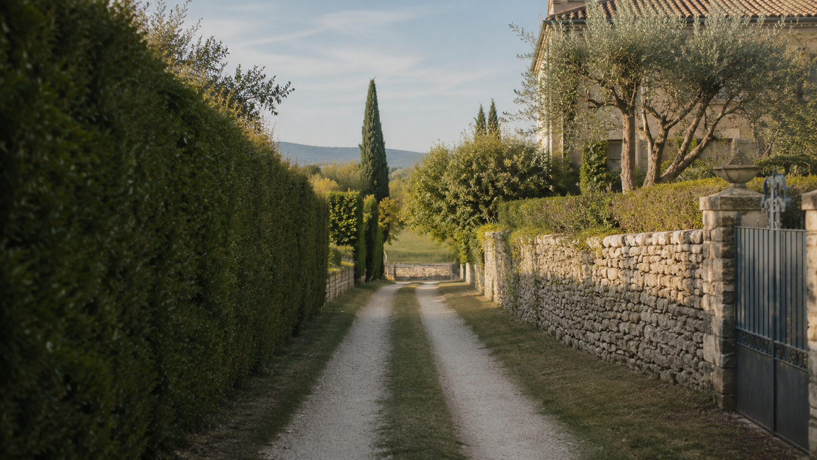 Chemin pouvant être utilisé comme servitude de passage entre deux propriétés